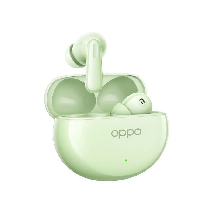 Auriculares inalámbricos verdaderos - OPPO - Enco Air4 - Bluetooth 5.4 - 44 horas de duración de la batería - Menta fresca