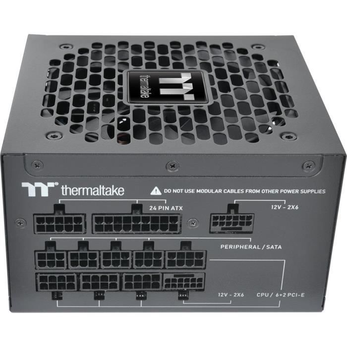 THERMALTAKE - Toughpower GT - PC-voeding - 1200 W - 80+ Gold - ATX3.1 - Volledig modulair - PCI-E 5.1 12VHPWR