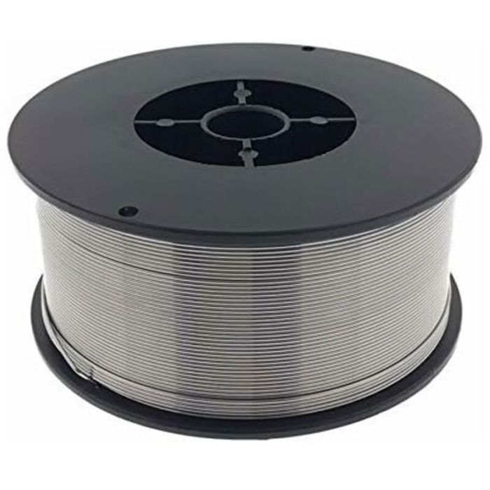 Fil à souder MIG MAG 0,8 mm – Bobine 1 kg – Fil fourré sans gaz pour aciers doux – Soudure de recouvrement et d'angle