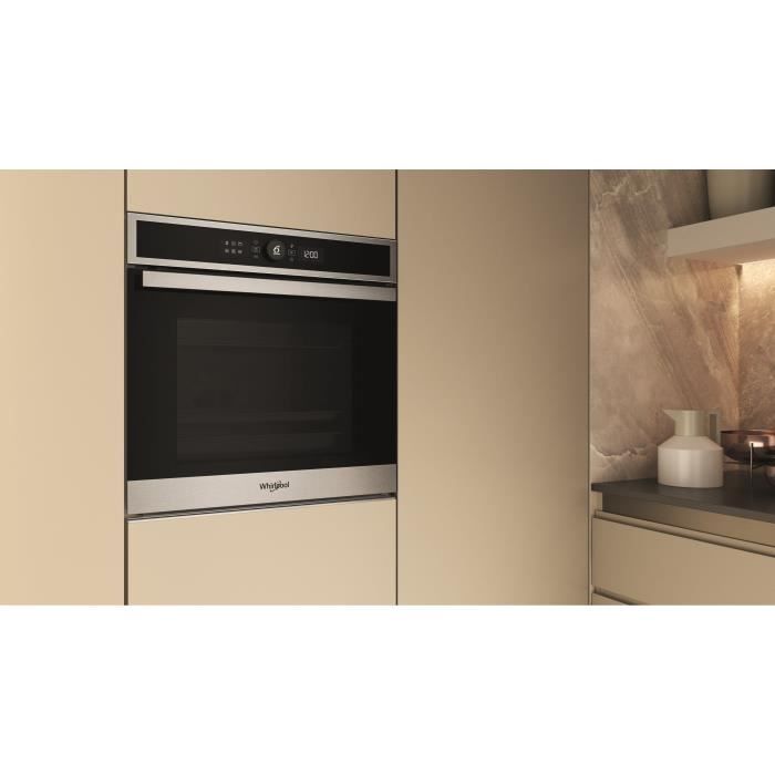 Forno da incasso - WHIRLPOOL - WOI4IS8PM0XAF - 73 L - Pulizia pirolitica - Acciaio inox - Classe energetica A+