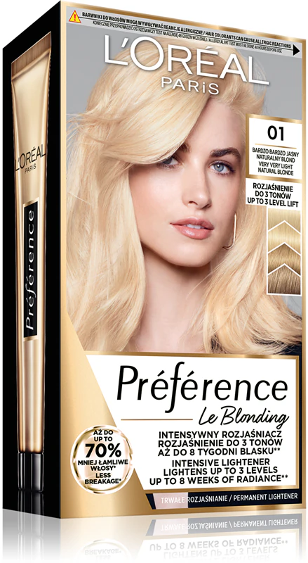 L'Oréal Paris Préférence Le Blonding farba na vlasy pre zosvetlenie vlasov