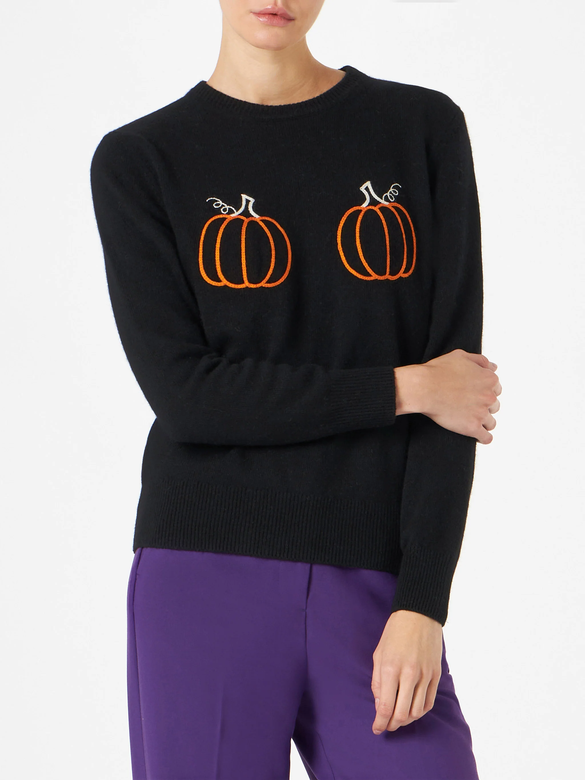 Damestrui met pompoenborduurwerk