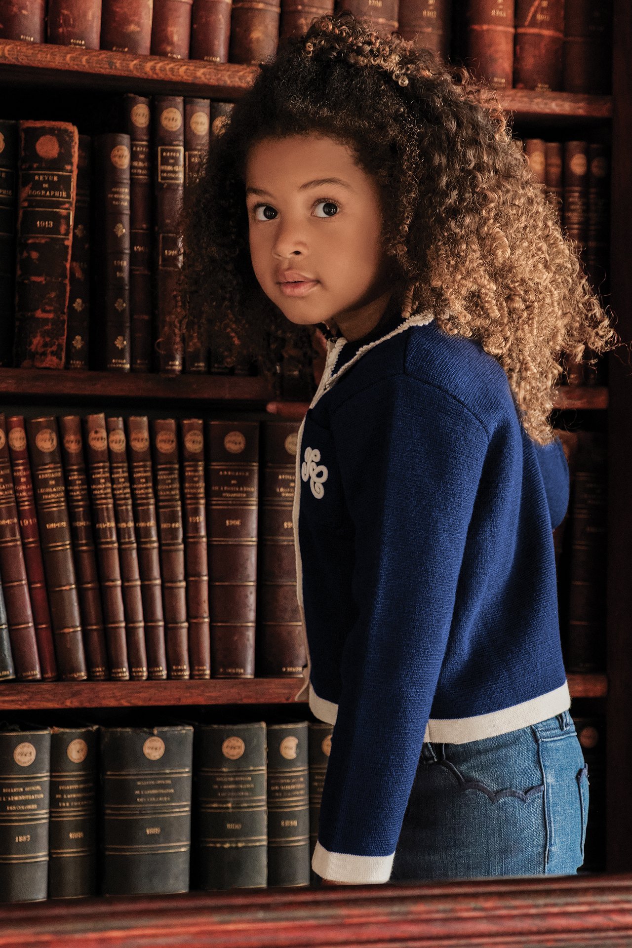 Tartine et Chocolat Cardigan - marine