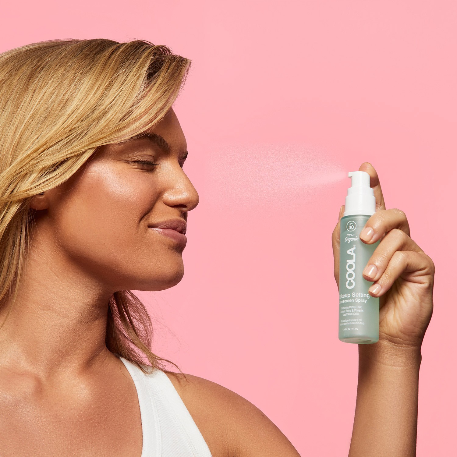 Coola Brume Solaire Visage Fixatrice de Maquillage SPF30