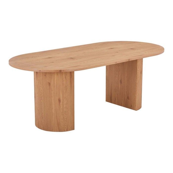 Mesa de comedor Boavista 100x210cm natural.