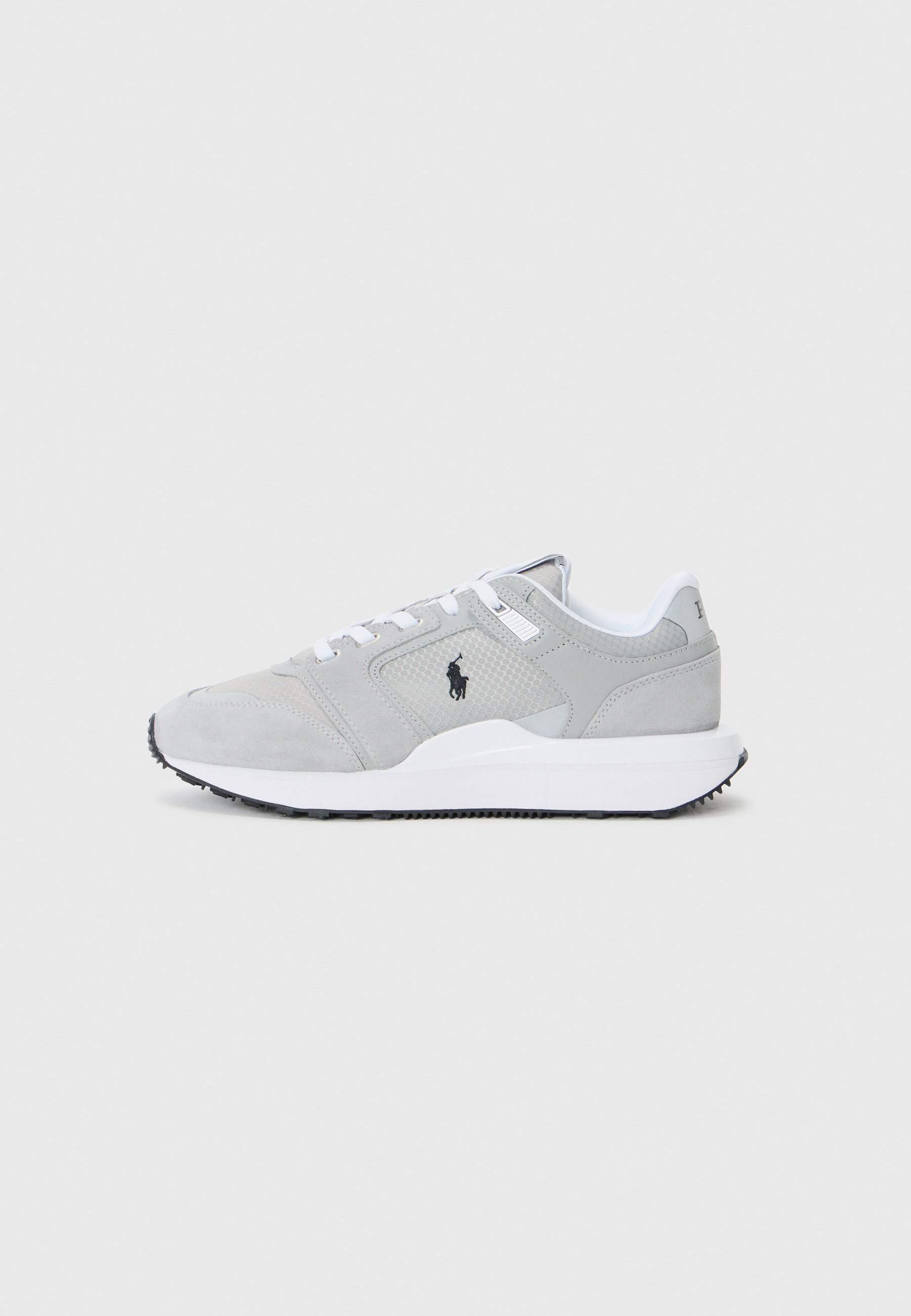 Polo Ralph Lauren TRAIN 89 V2 Sneaker mit Wildleder-Einsätzen – grau/weiß