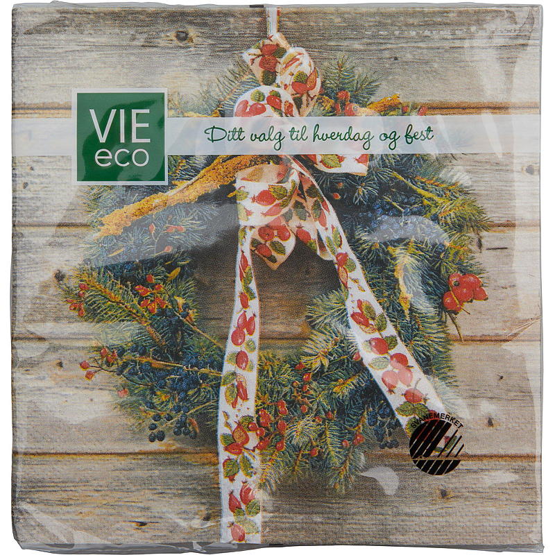 Vie Eco Servetter 20-pack 33x33 cm Julmotiv