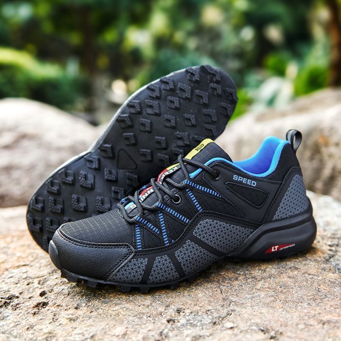 Botas de caminhada masculinas -HENRVIEG- Impermeáveis, respiráveis e confortáveis