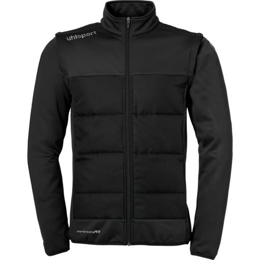  Основна вишебојна јакна са одвојивим рукавима црна Uhlsport