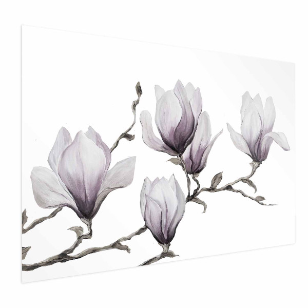 Plakat Malowane magnolie 30x21 cm