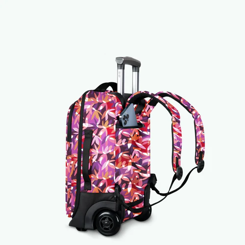 Cabaia Weicher 2-Rollen-Koffer XS Montreuil bordeauxrot