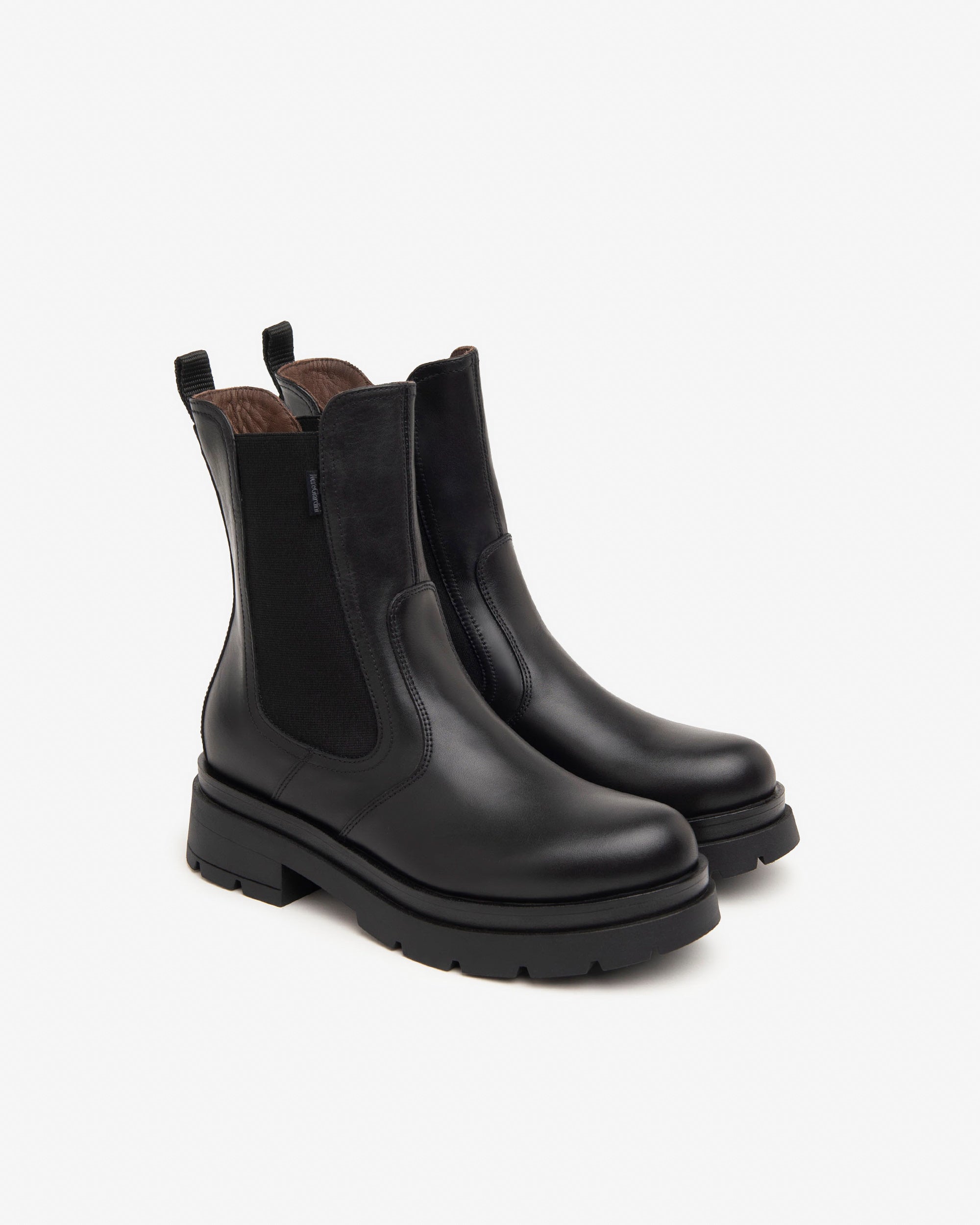  Bottines Chelsea en cuir pour femmes