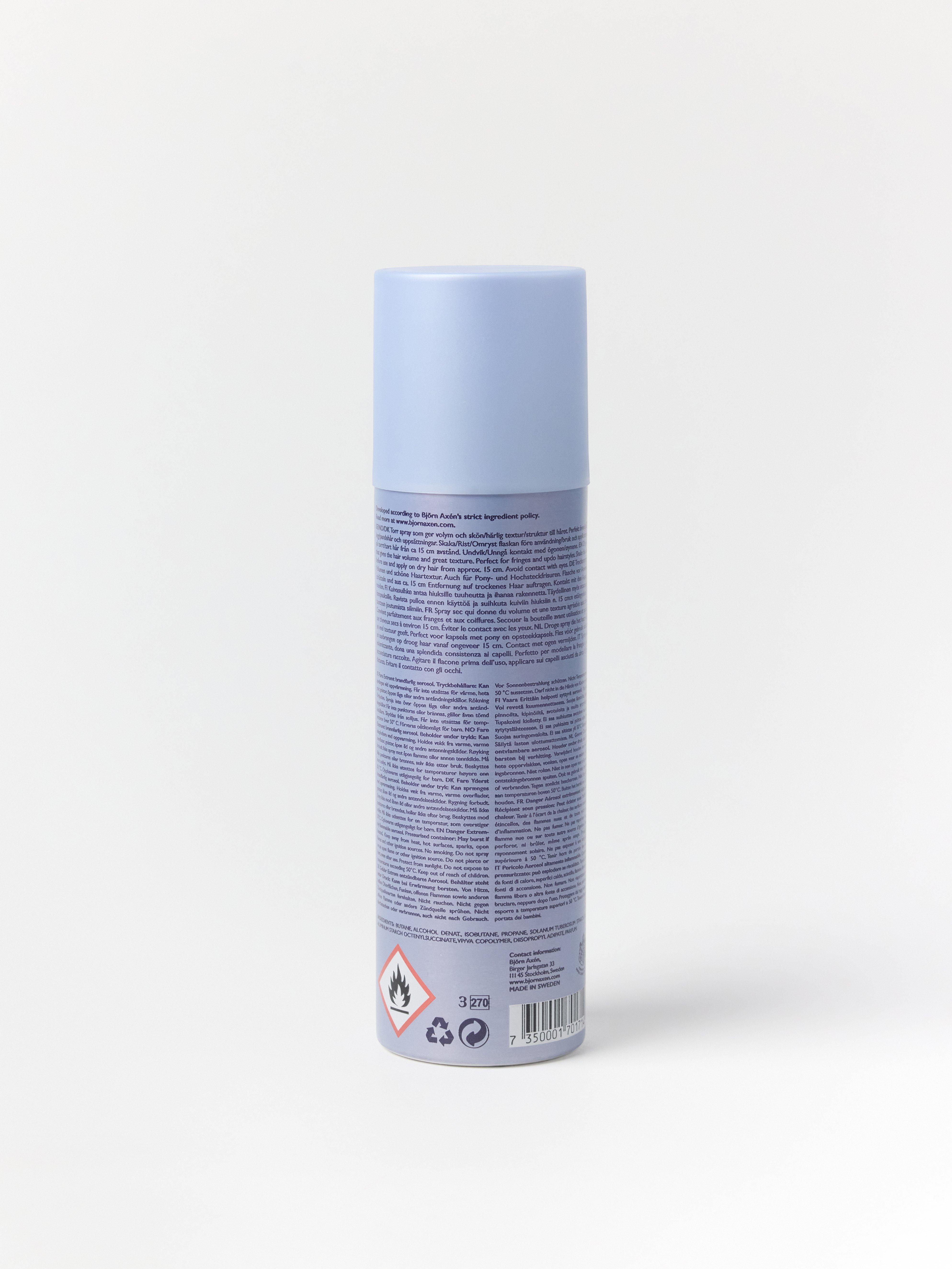 Björn Axén Spray seco de textura e volume 200 ml Sem cor