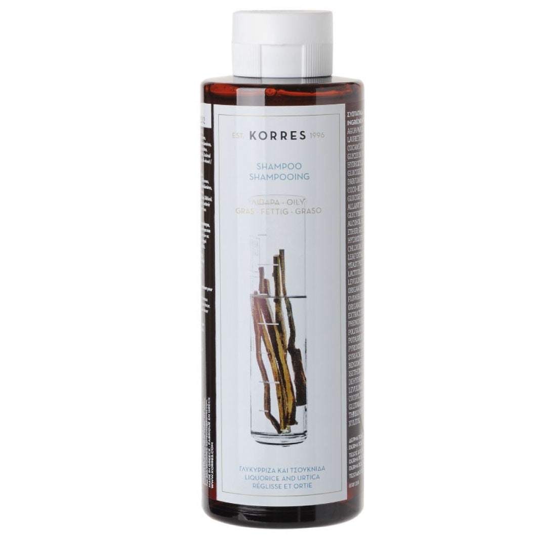 KORRES Hårschampo Lakrits & Nässlor - 250 ml