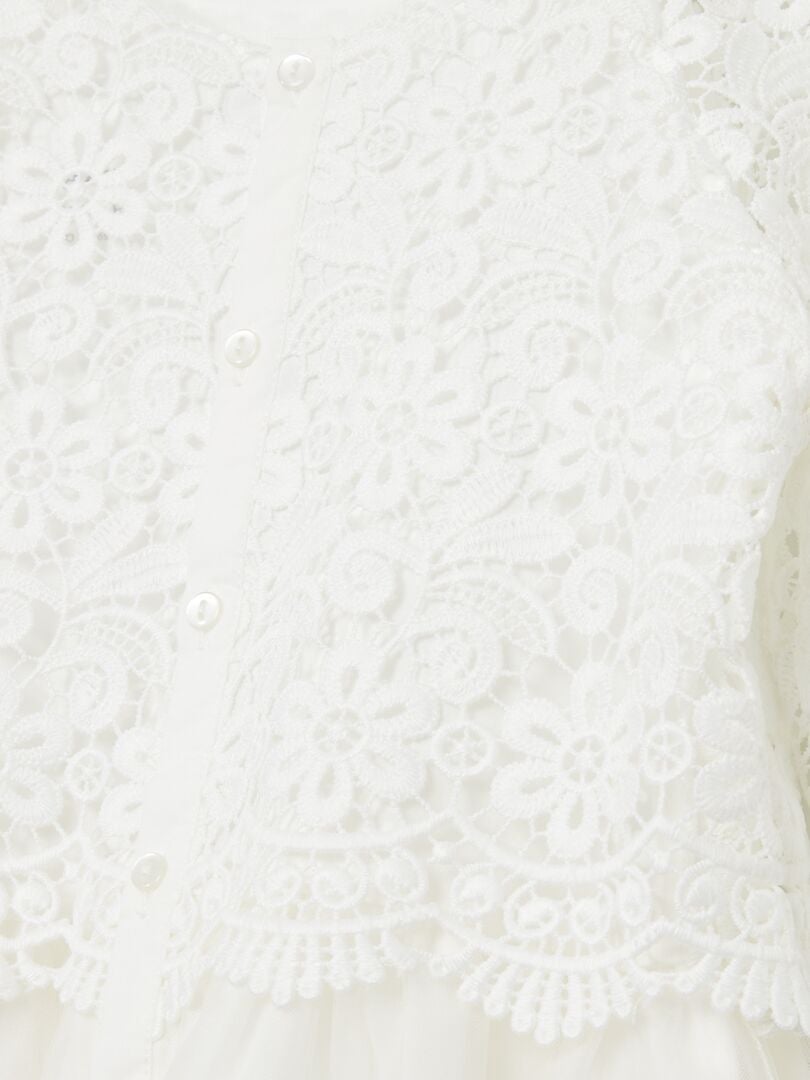Vestido formal - BRANCO