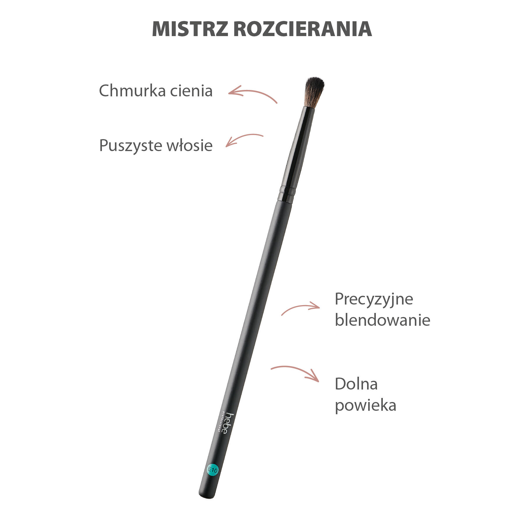 Hebe Professional Petite keverőecset
