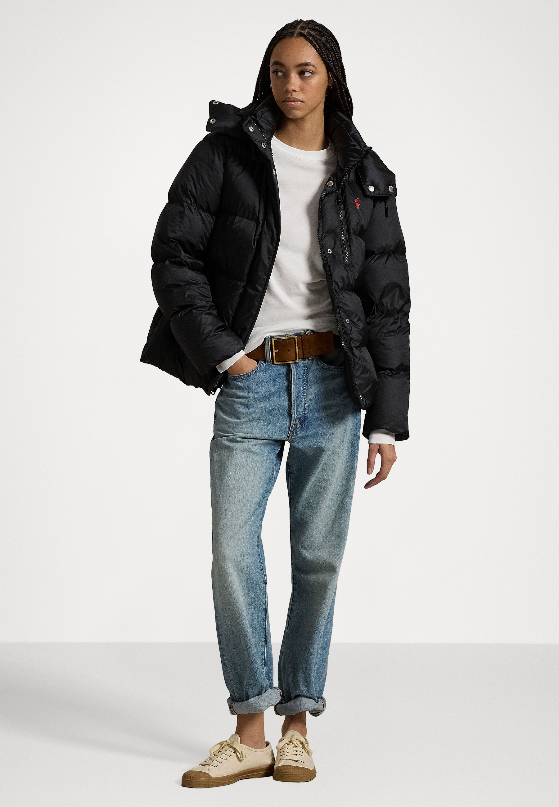 Giacca imbottita in piuma idrorepellente Polo Ralph Lauren - Giacca imbottita - nera
