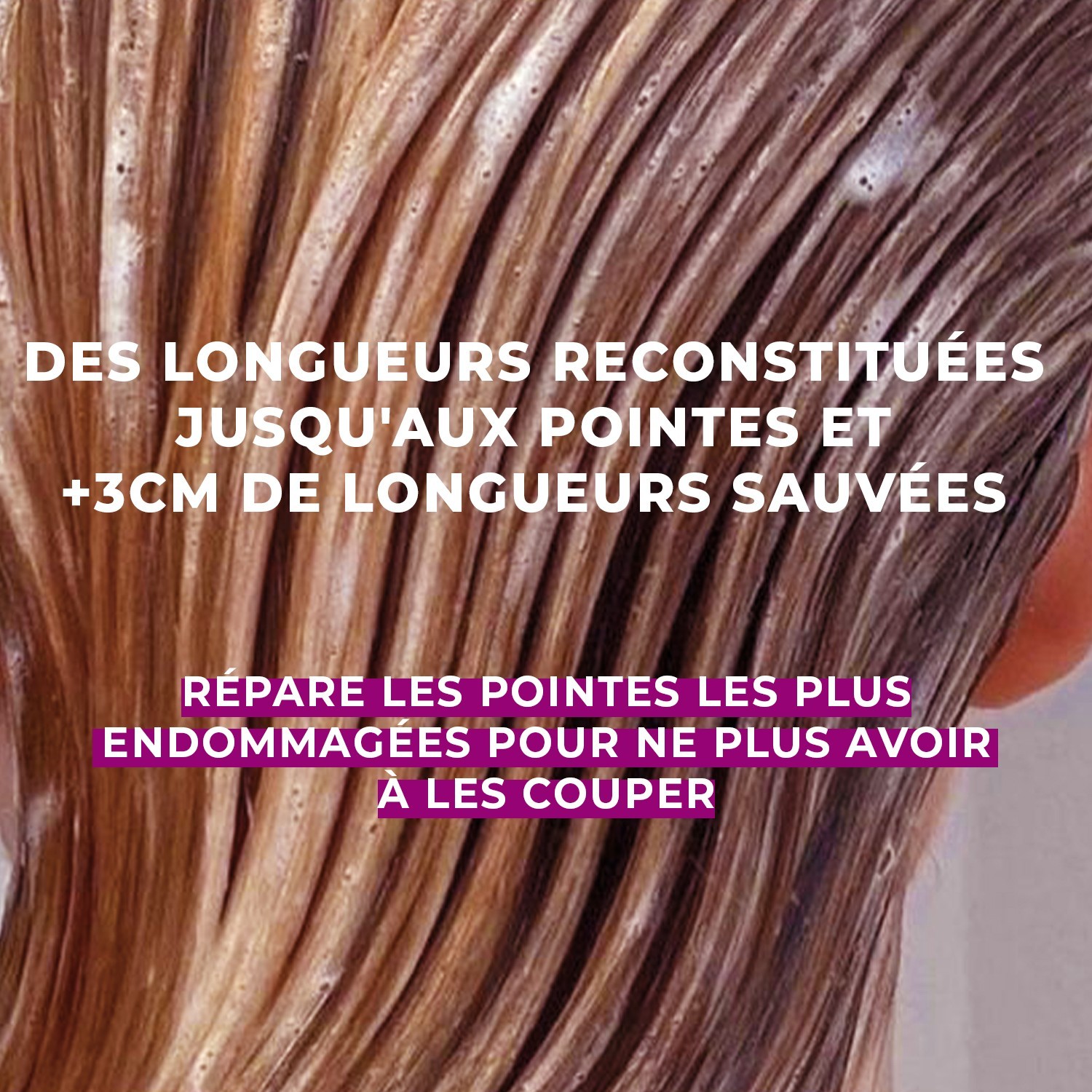Energie Fruit masque 2 en 1 collagen repair sans silicone - cheveux tres abimes - collagene vegetal & vitamine b