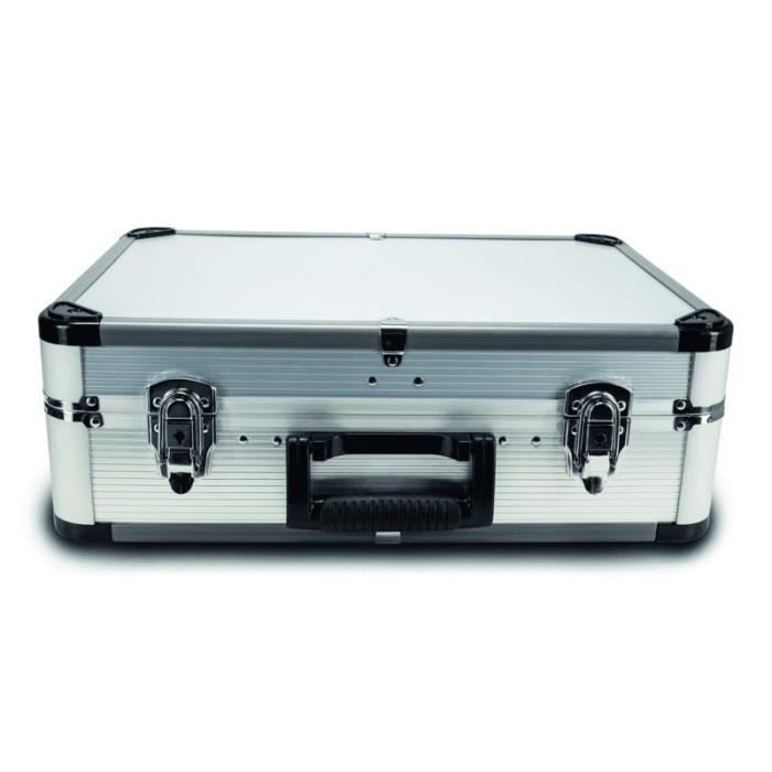 102-piece tool set - SCHEPPACH - TB150 - Chrome vanadium steel tools - Lockable aluminum case