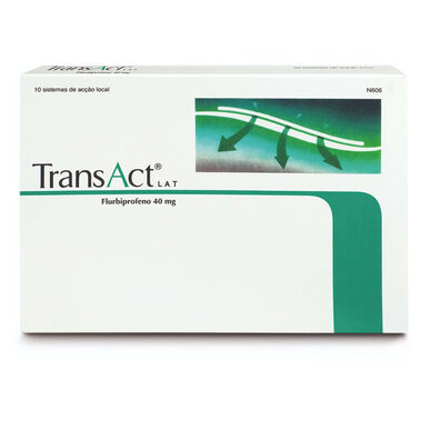 TransAct TransAct Lat 40 mg 10 sistemų 10 sistemų