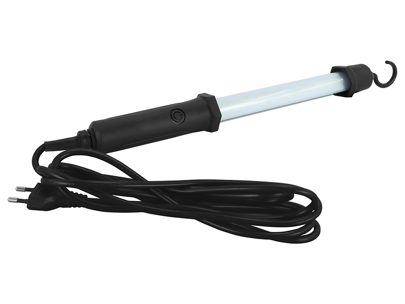 Oprawa techniczna Wader LED z zimna barwą światła czarna
