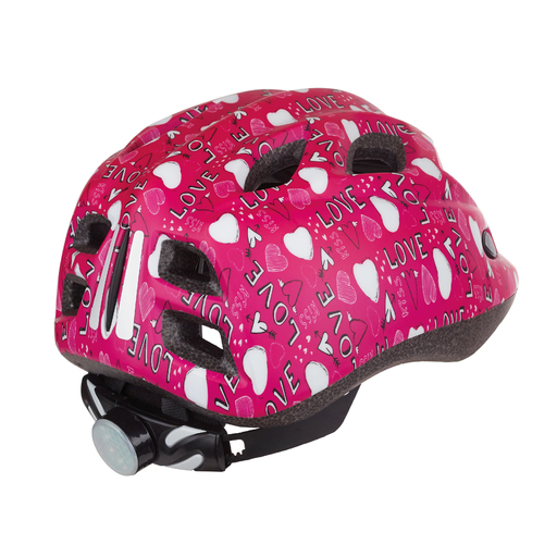 Polisport Junior Helm LED-Licht Liebe