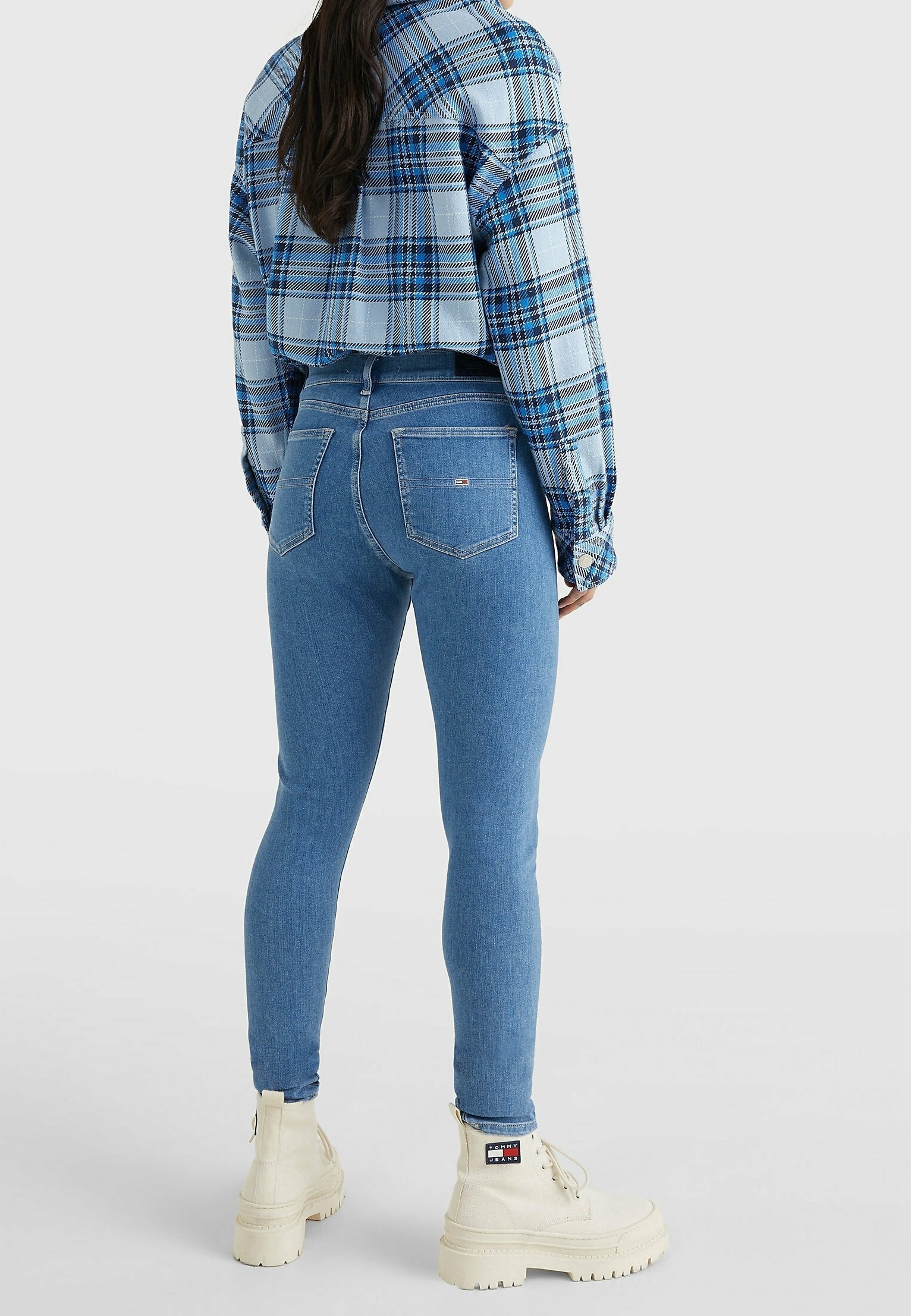 Tommy Jeans Skinny Fit Jeans - blauwe denim