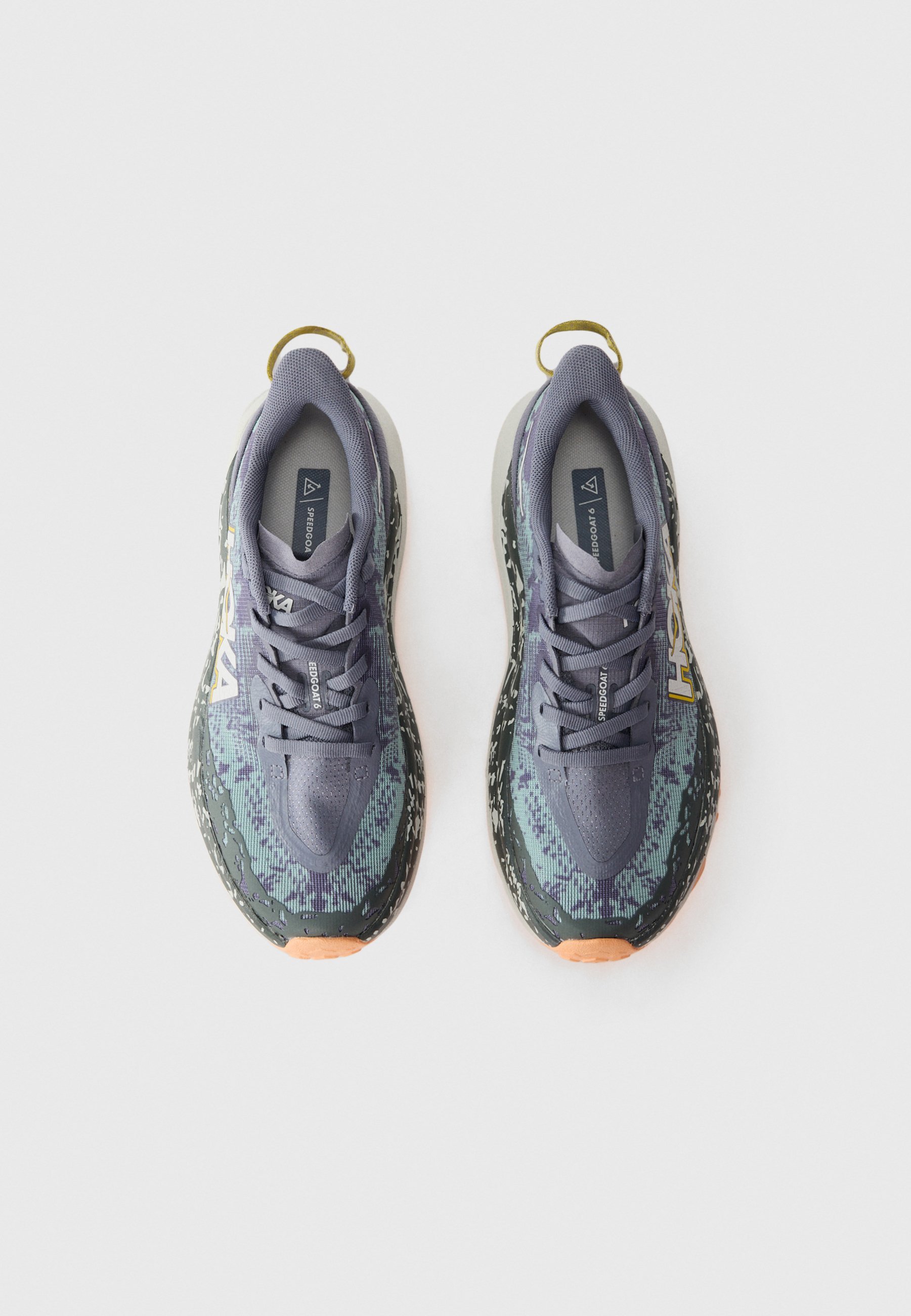 HOKA SPEEDGOAT 6 - Matkajooksujalatsid - hallid taeva/kosmilised hallid