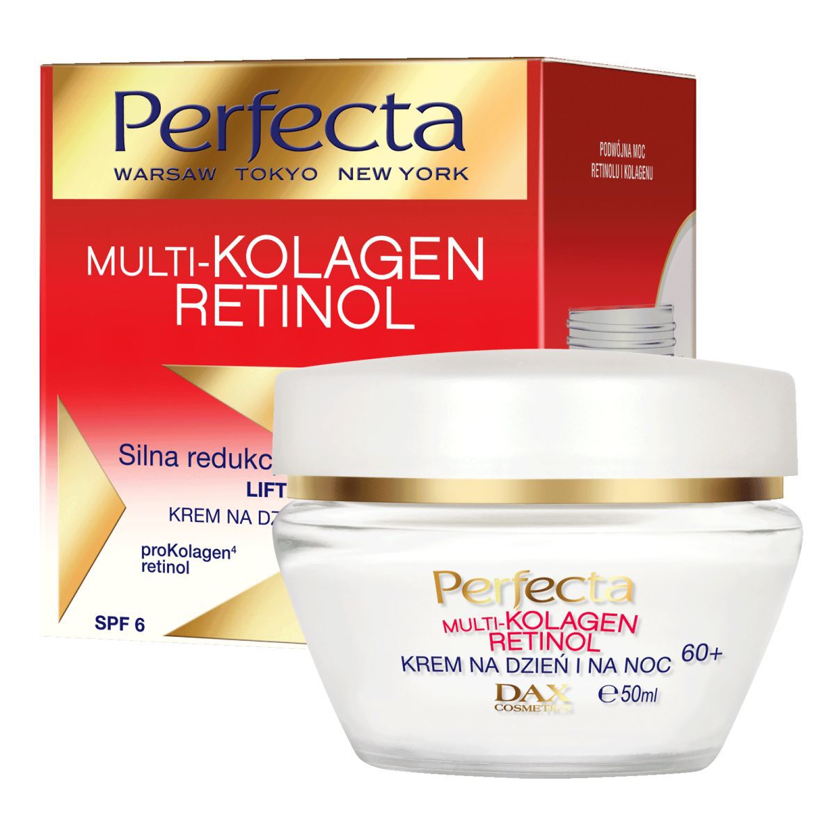 Cremă de ochi și buze Perfecta 15ml Multi-Colagen Retinol