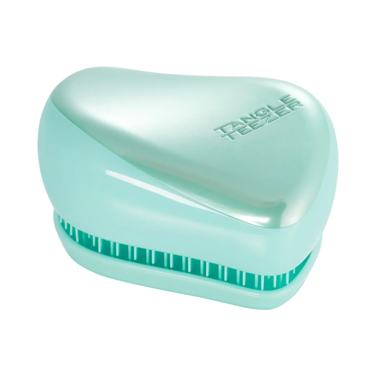 Tangle Teezer Compact Frosted Teal Chrome - Szczotka do włosów 1 szt.