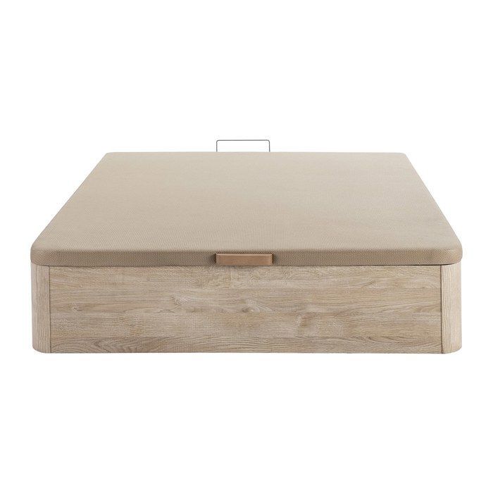 Base de cama con almacenamiento 160 x 200 cm - Natural claro - HESTIA de YSMÉE