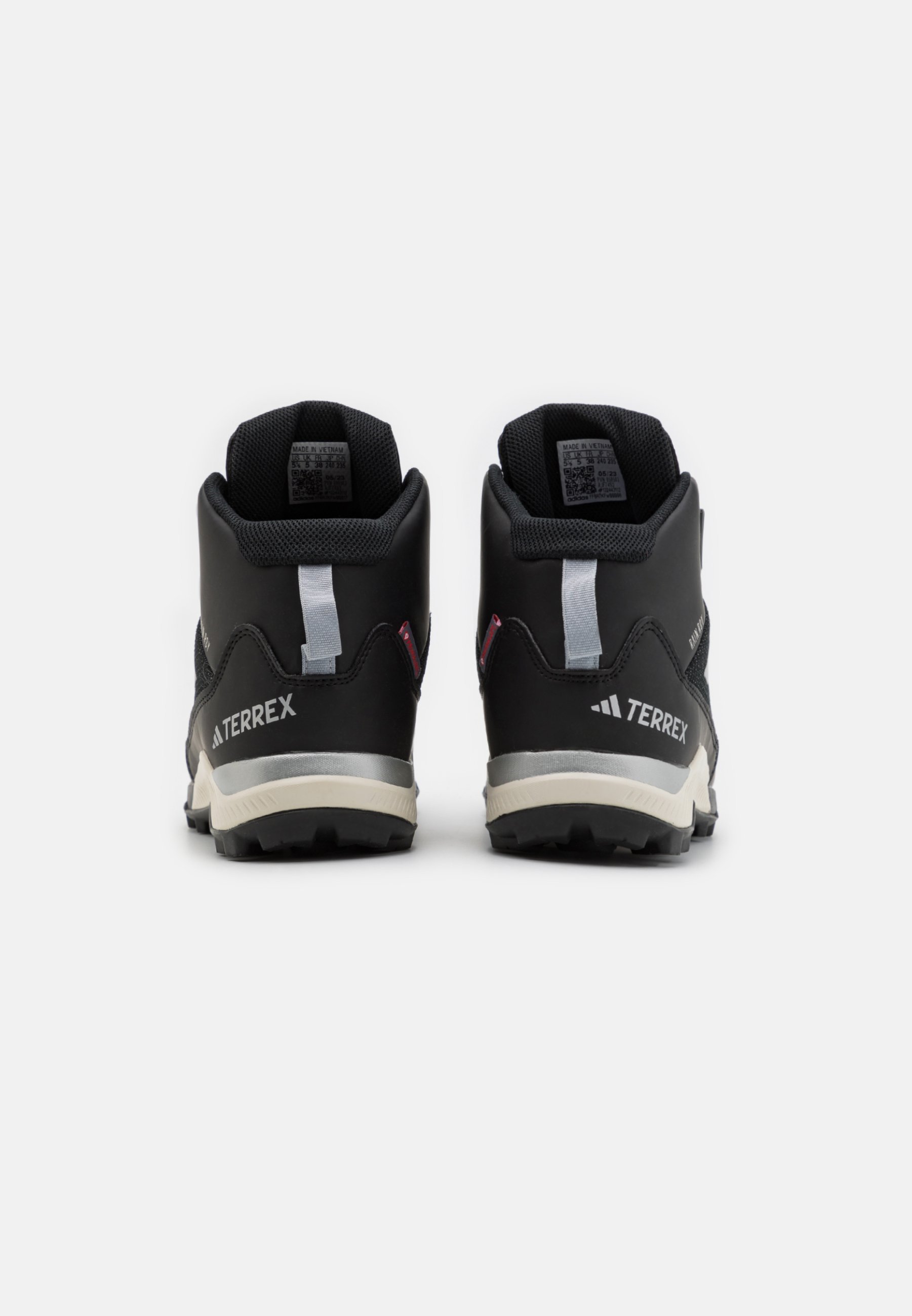 Adidas Terrex TERREX BOA UNISEX - Scarpe da trekking - nero/argento metallizzato