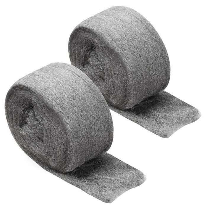 Steel Wool - OTHERWISE - Pack of 2 - 0000 Steel Wool - Rodent Protection - High Quality