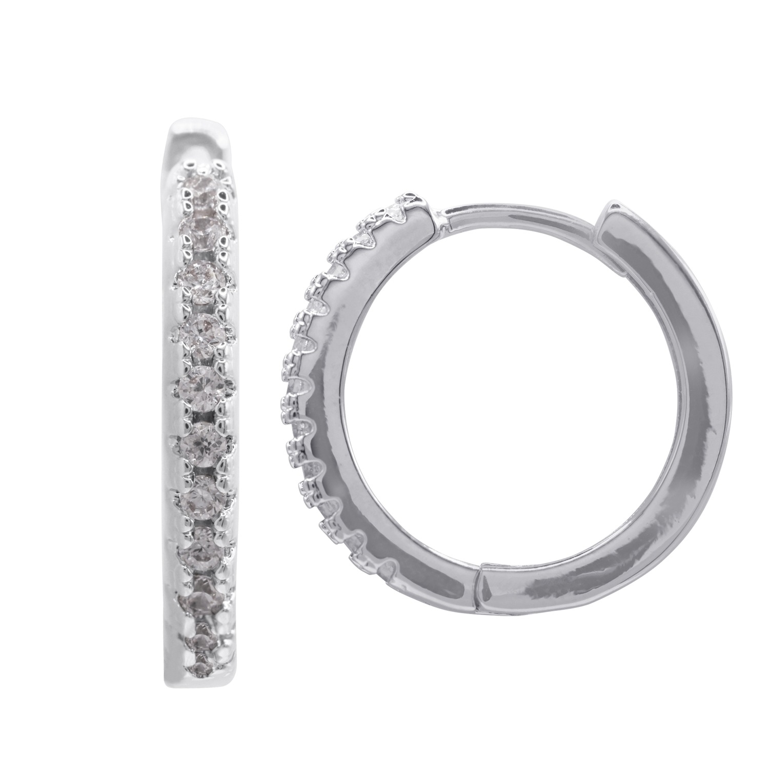 Heideman Boucles d'oreilles Luisa couleur argentée polie