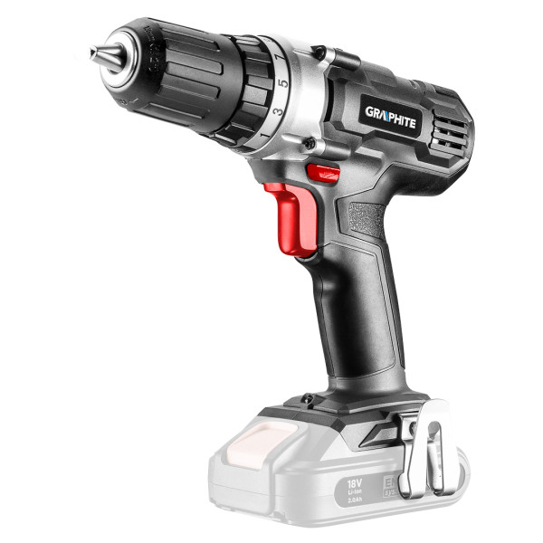 Wiertarko-wkrętarka akumulatorowa Energy  GRAPHITE 58G006