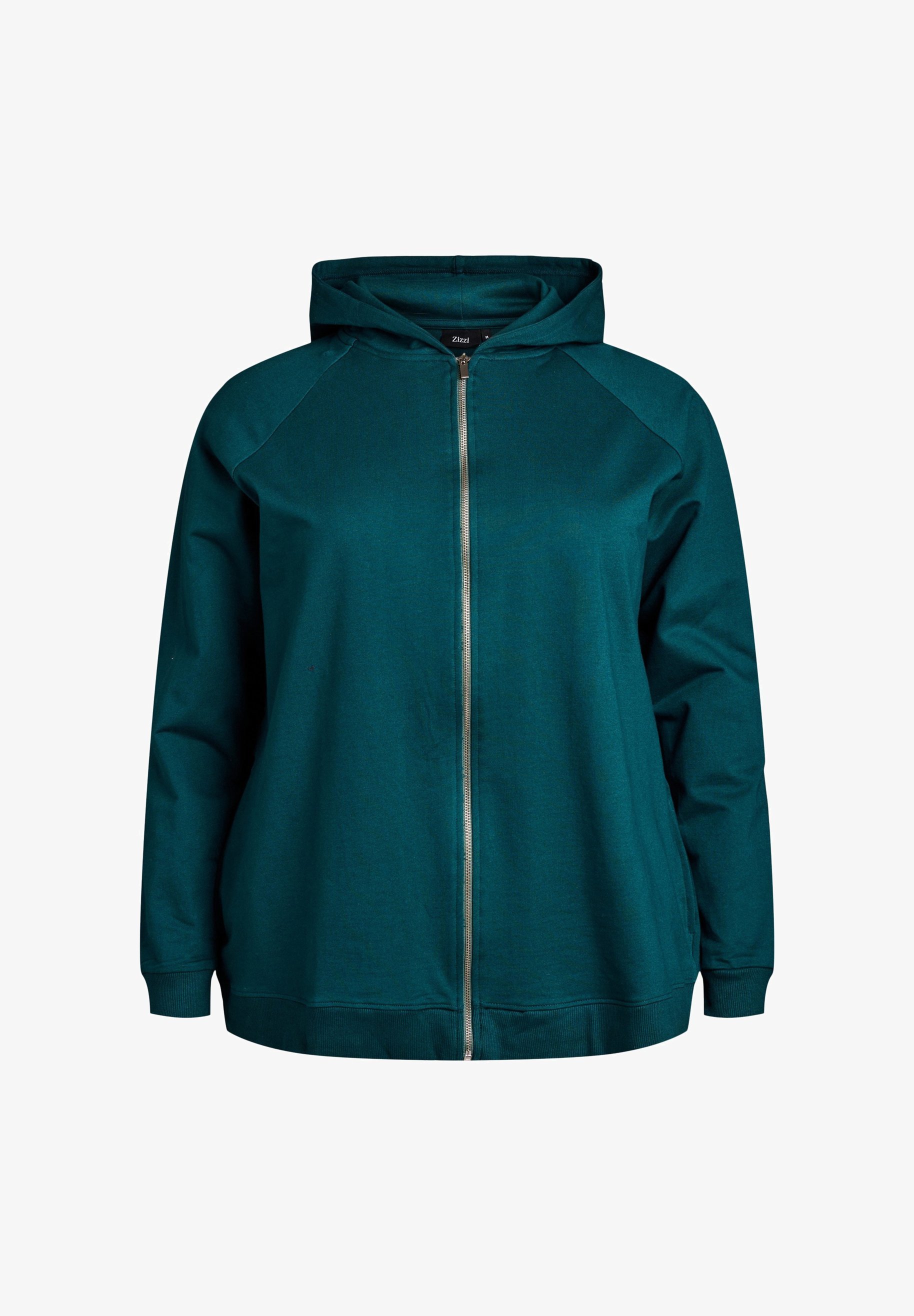 Zizzi Zip-up sweatshirt - June bug