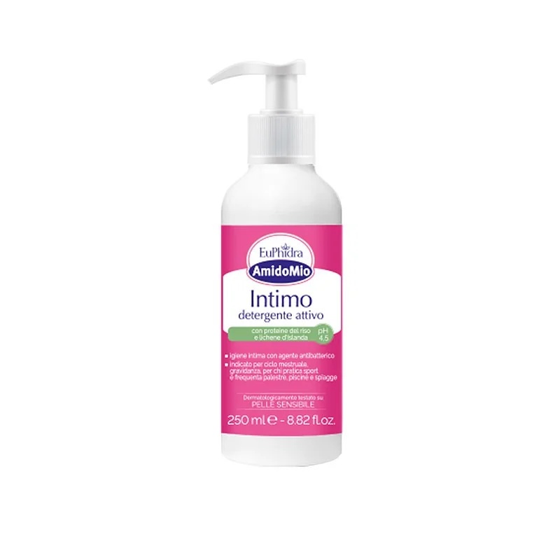 EUPHIDRA EuPhirda AmidoMio intiimpiirkonna puhastusgeel 250 ml antibakteriaalne