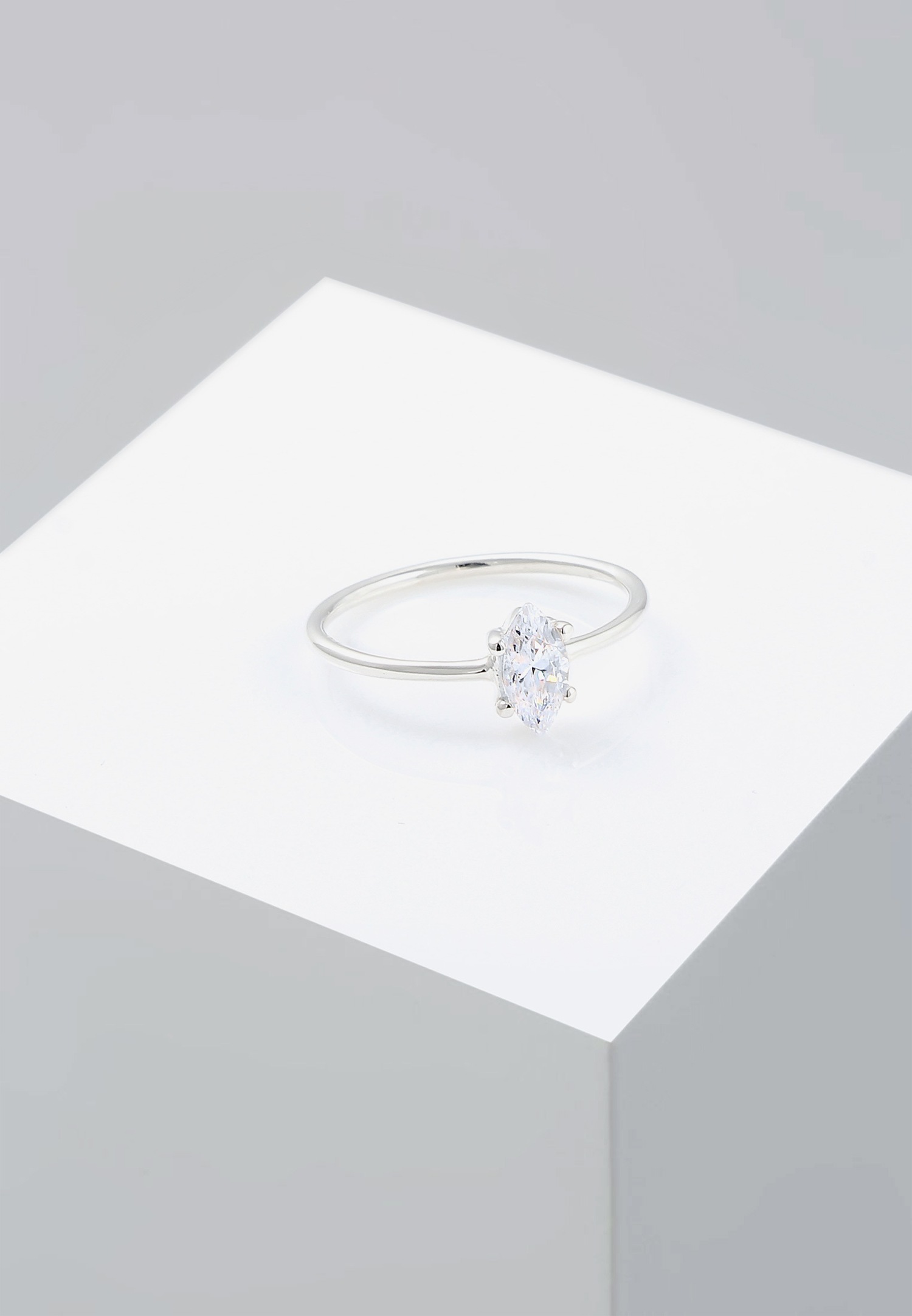 Elli Marquise zircone Minimal 925 Argent