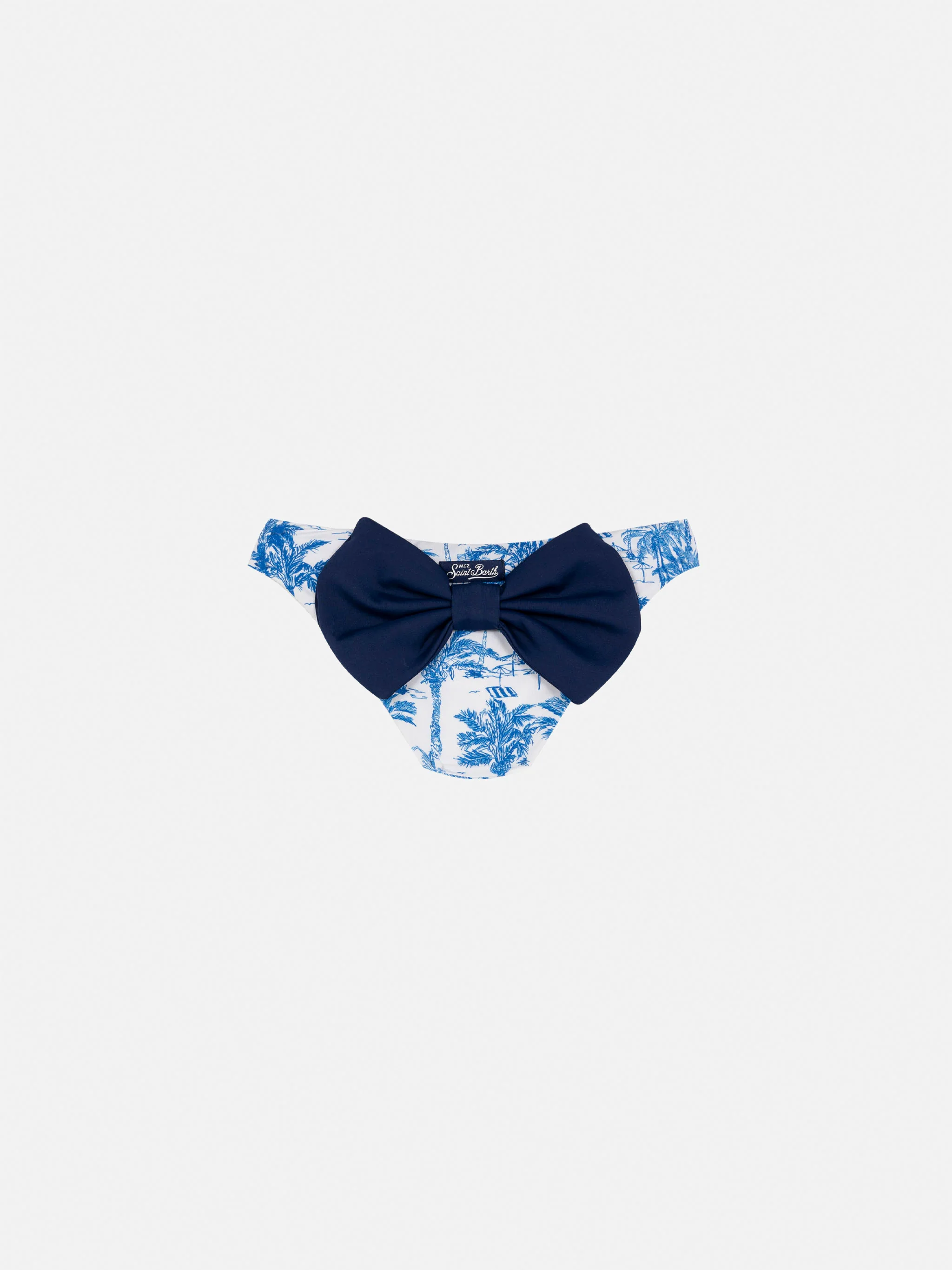 Slip da merrie Madame met fiocco en stempela Toile de Jouy