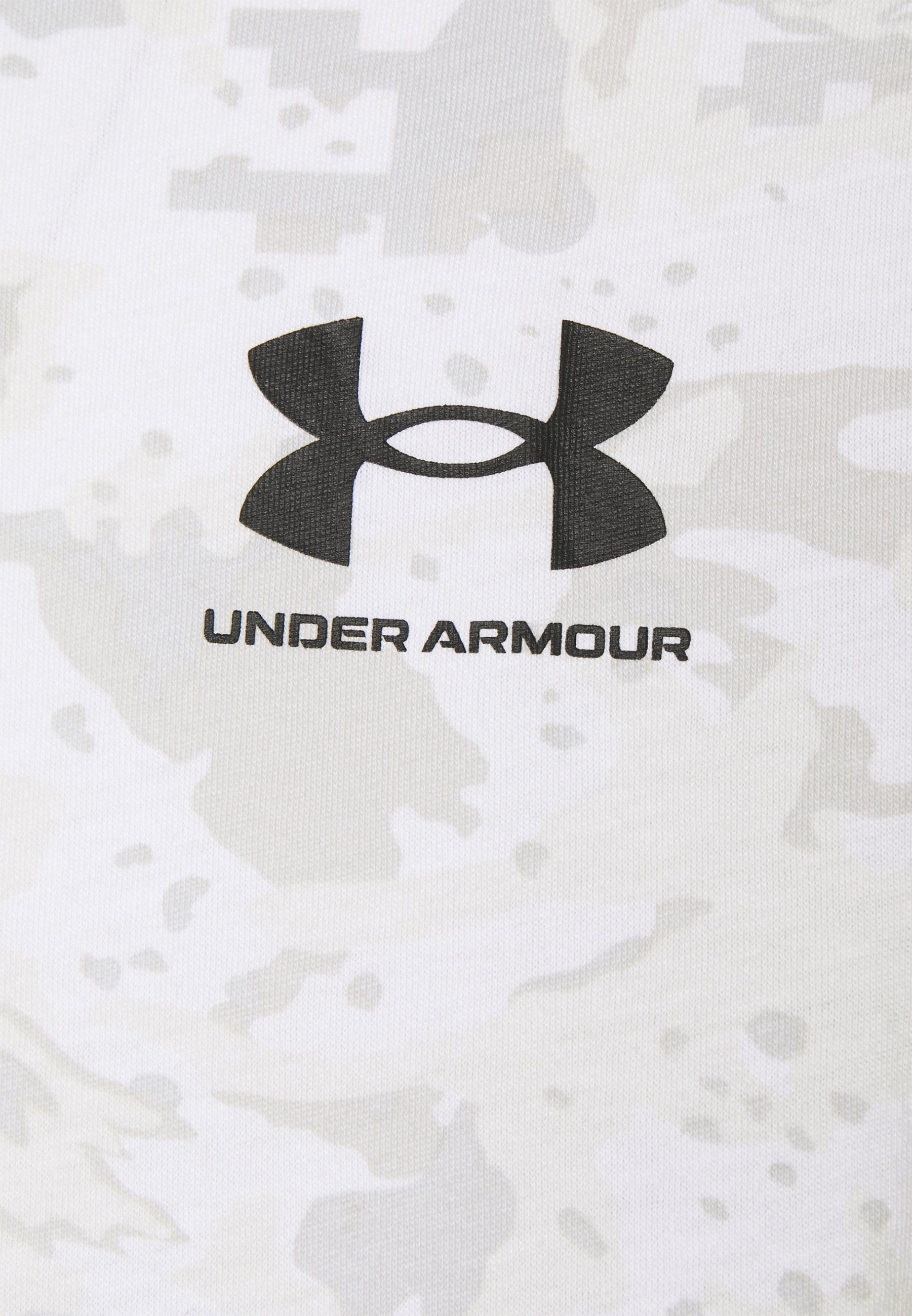 Under Armour ABC CAMO - T-shirt met print - wit/grijs