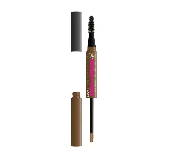 NYX Professional Makeup Zero To Brow długotrwały żel do brwi 03 Taupe 2 ml