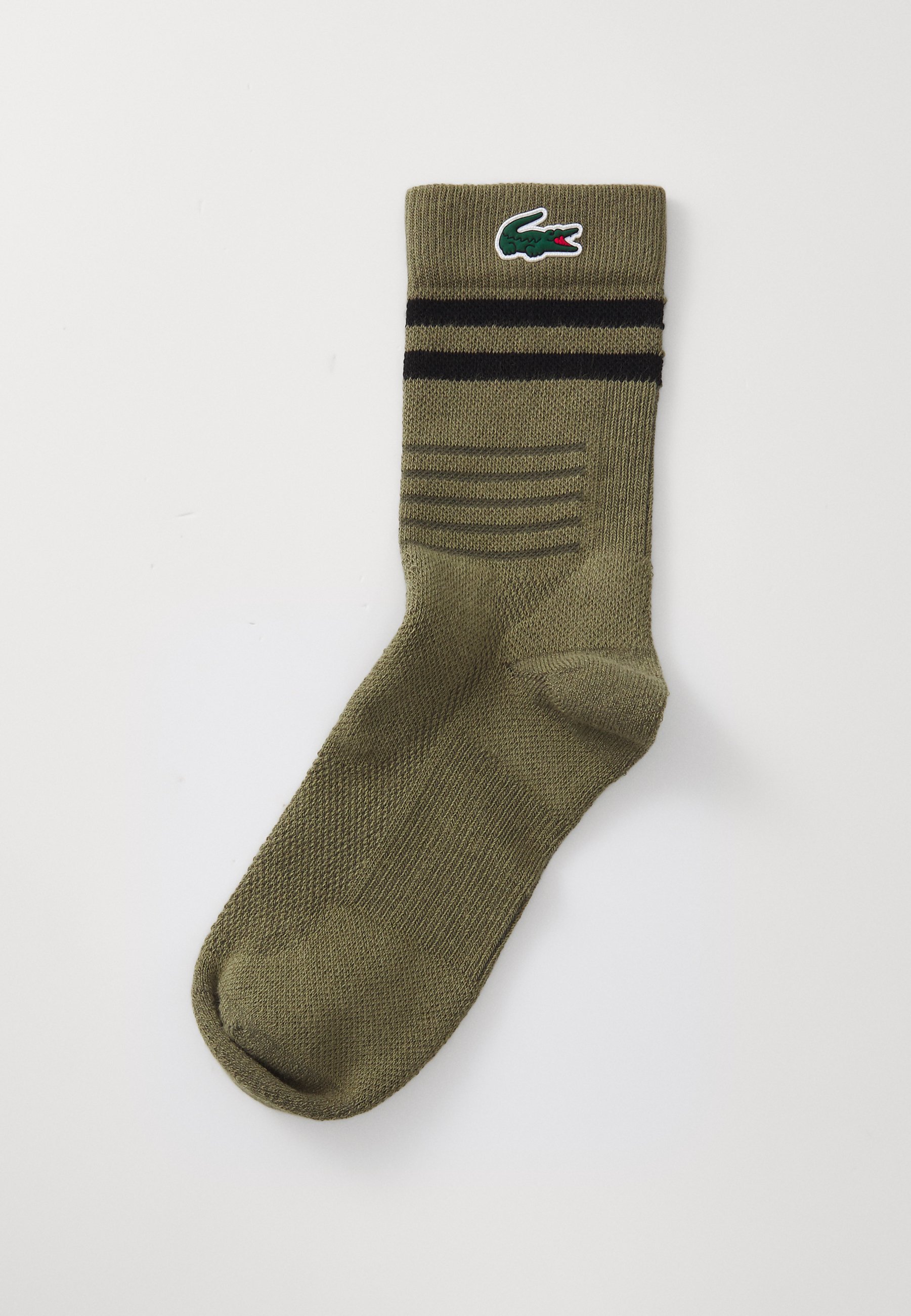 Lacoste Sport Active Training Sokken Unisex - Sportsokken - olijfgroen/zwart