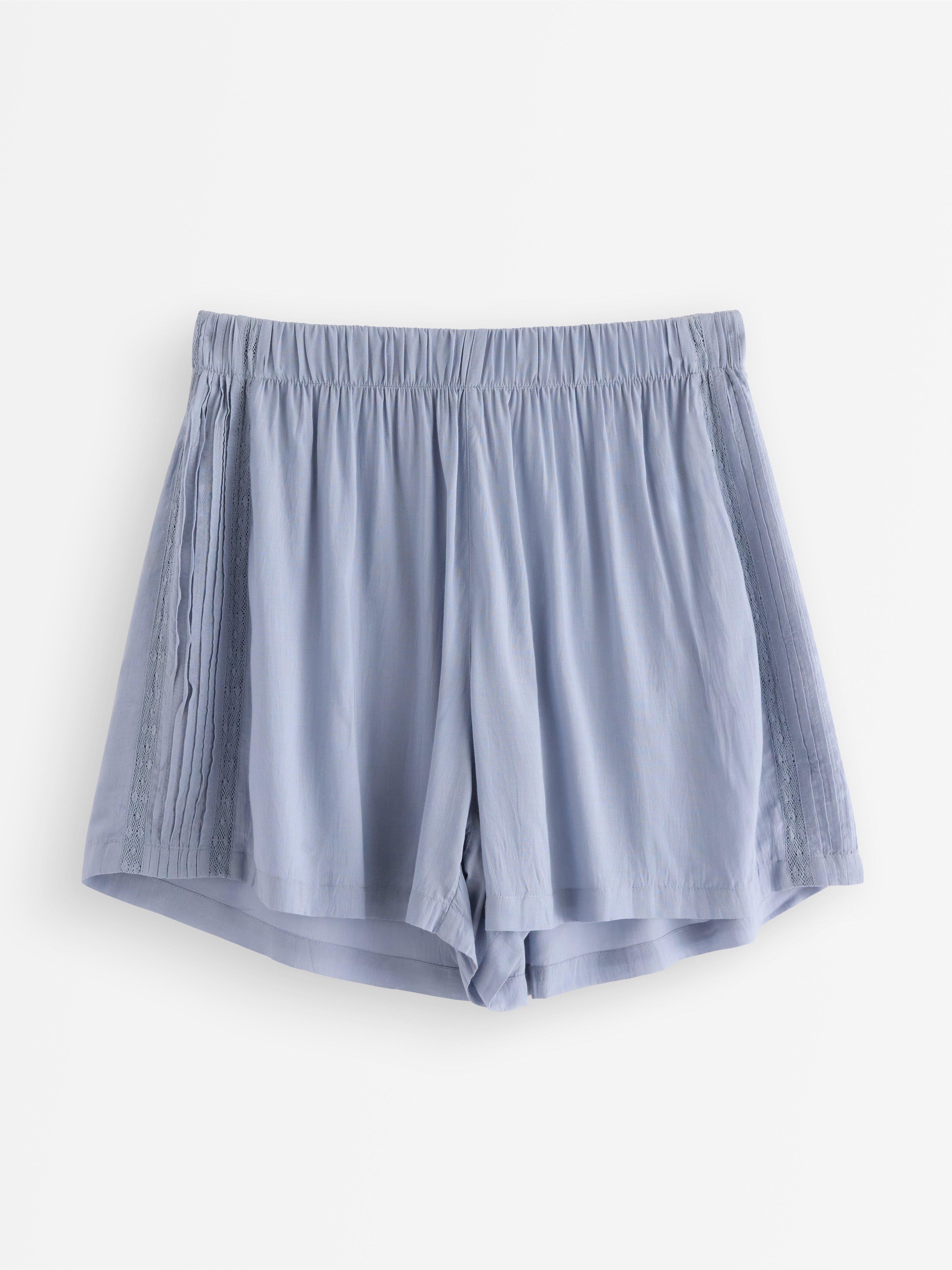 Pantaloni scurți Krinklade Albastru deschis prăfuit