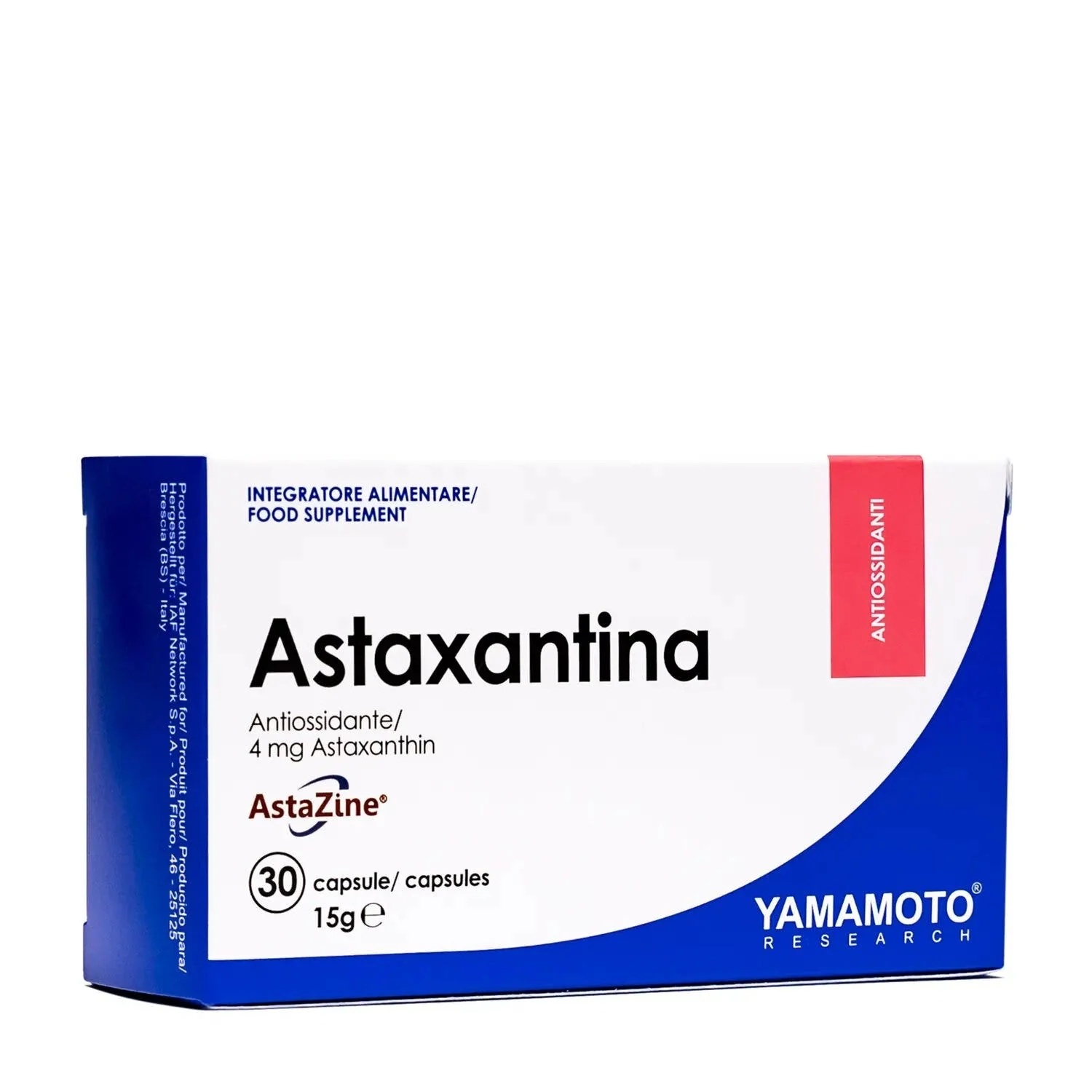 YAMAMOTO RESEARCH Yamamoto R Astaxantina 30 cápsulas Antioxidante