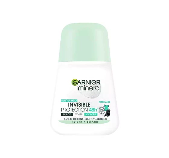 Garnier Mineral Invisible Protection 48h antyperspirant dla kobiet roll-on Fresh Aloe 50 ml