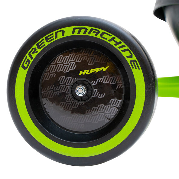 Grön maskinreglage