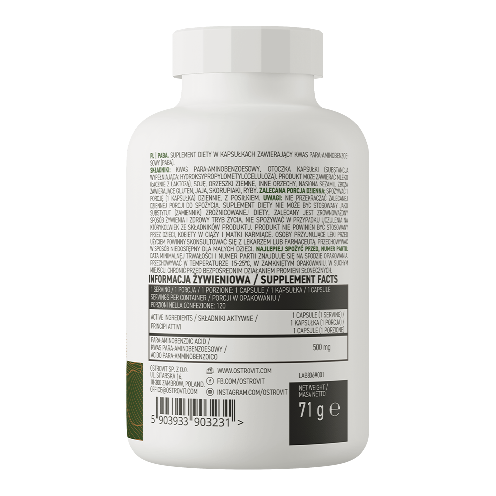 OstroVit PABA VEGE