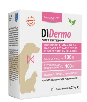 DIDERMO Complément alimentaire DìDermo pour chiens 20 sachets de 2,5 ml