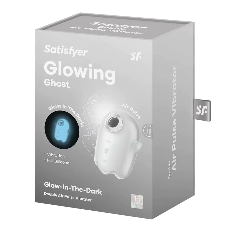 Satisfyer Glowing Ghost Masażer intymny White