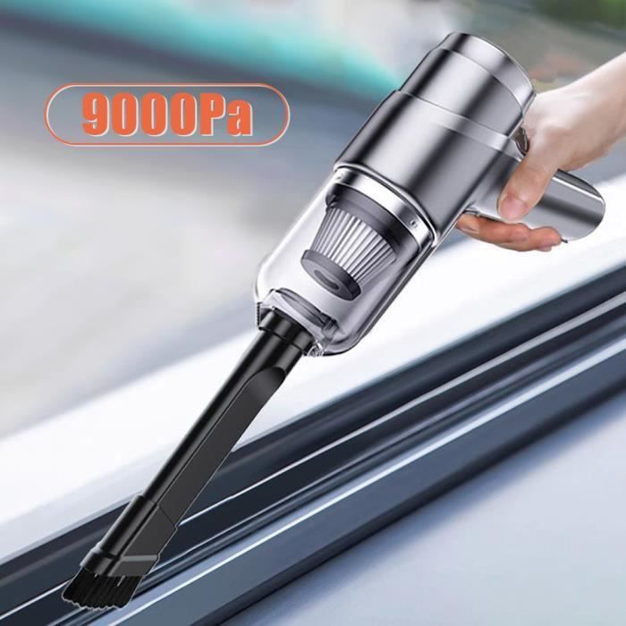 Mini Aspirateur à main Rechargeable de voiture sans 9000Pa 120W, sec et humide, pour usage domestique et automobile